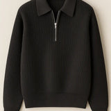 Loose Half Zip Sweater FERNACHE