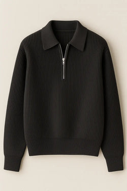 Loose Half Zip Sweater FERNACHE