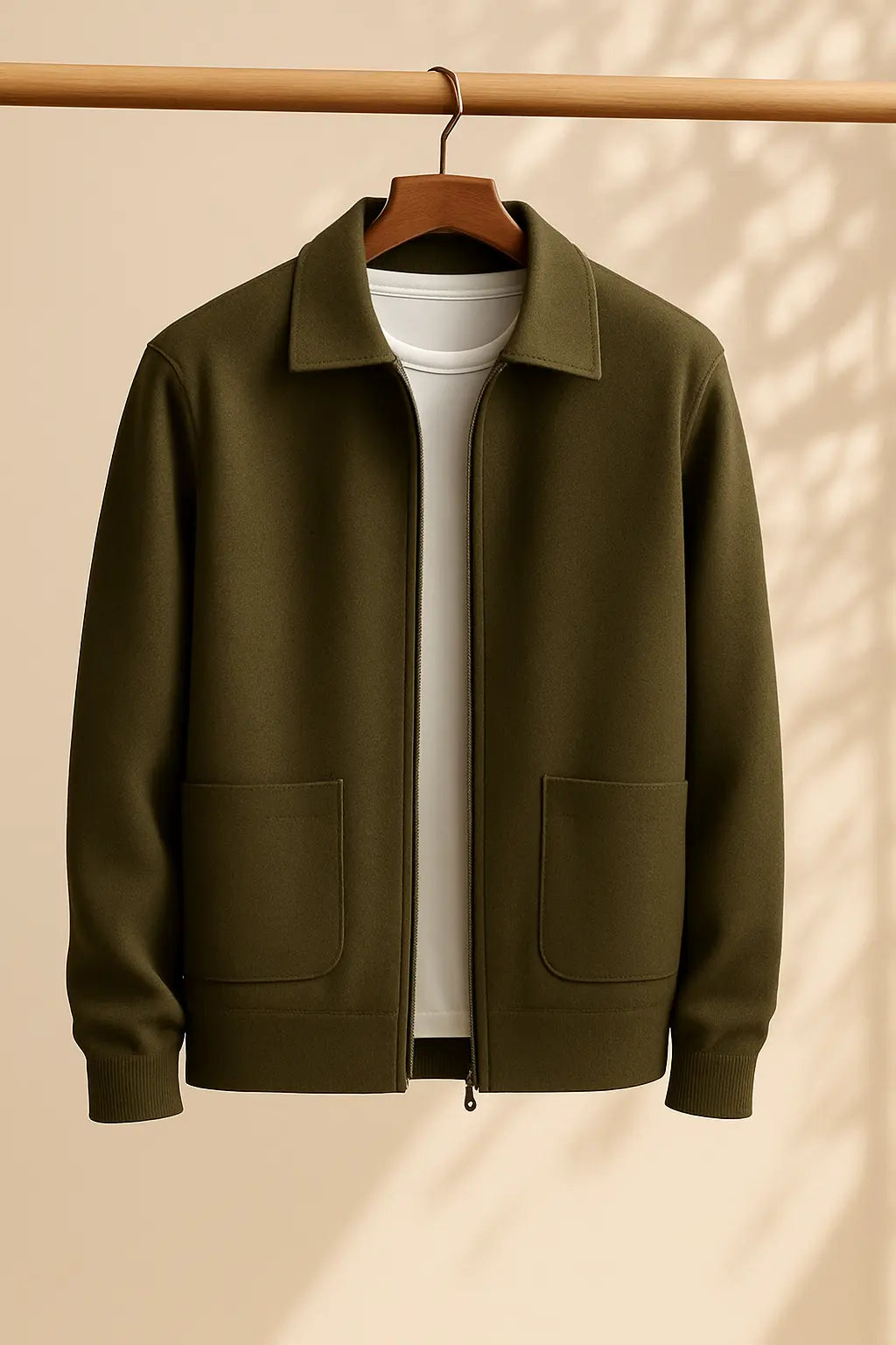 Cesare Full Zip Sweater FERNACHE