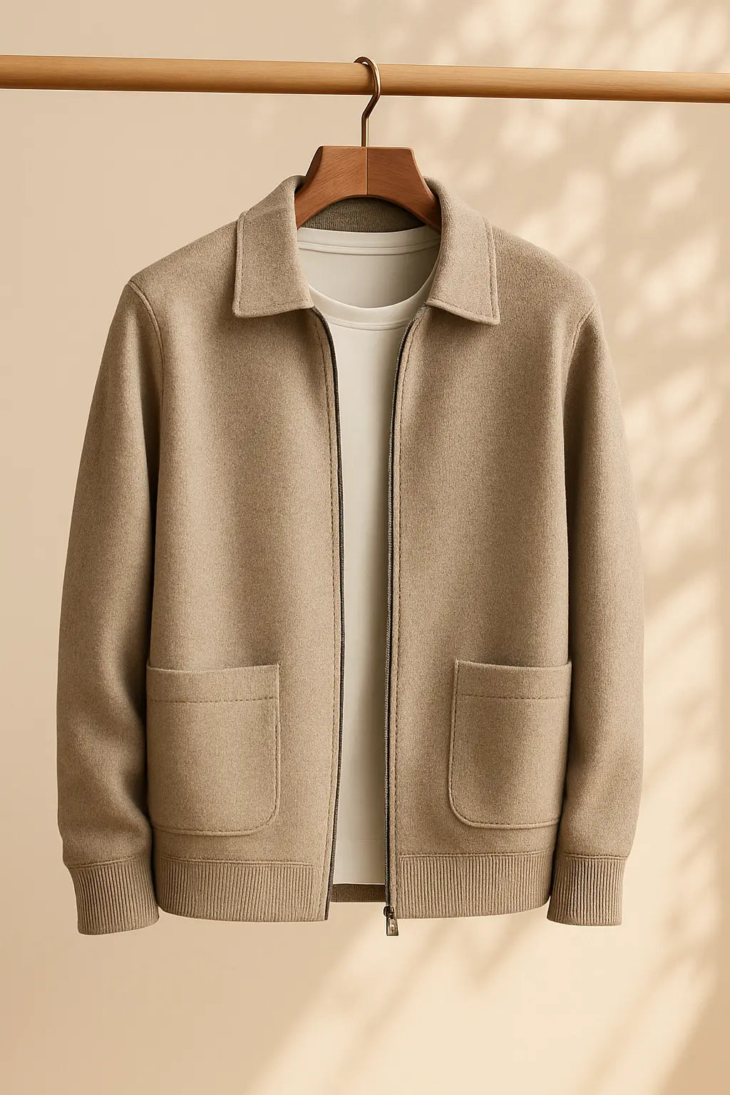 Cesare Full Zip Sweater FERNACHE