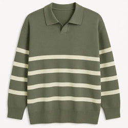Casual Striped Sweater FERNACHE