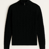 Cashmere Zip Pullover FERNACHE