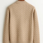Cashmere Zip Pullover FERNACHE