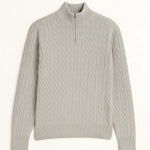 Cashmere Zip Pullover FERNACHE