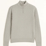 Cashmere Zip Pullover FERNACHE