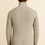 Cashmere Zip Pullover FERNACHE