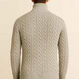 Cashmere Zip Pullover FERNACHE
