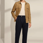 Naples Mid-Waist Trousers Fernache