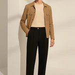 Naples Mid-Waist Trousers Fernache