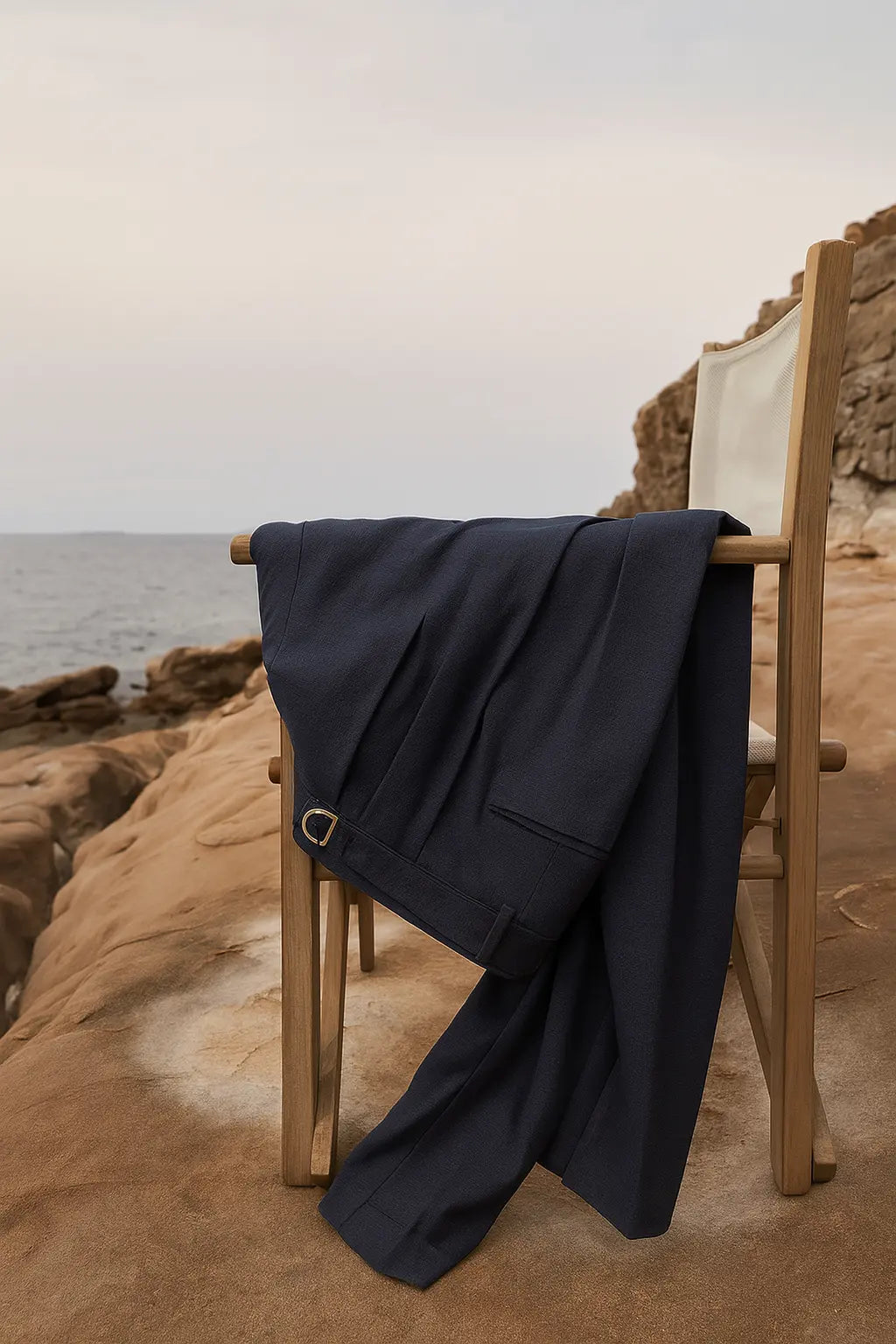 Naples Mid-Waist Trousers Fernache
