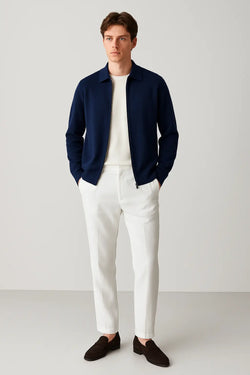 Cesare Full Zip Sweater FERNACHE