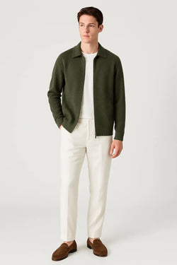 Cesare Full Zip Sweater FERNACHE