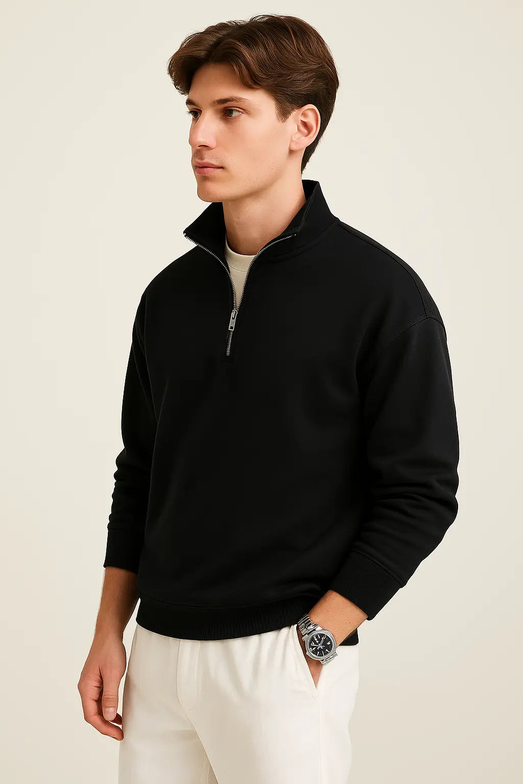 Vintage Half-Zip Collar FERNACHE