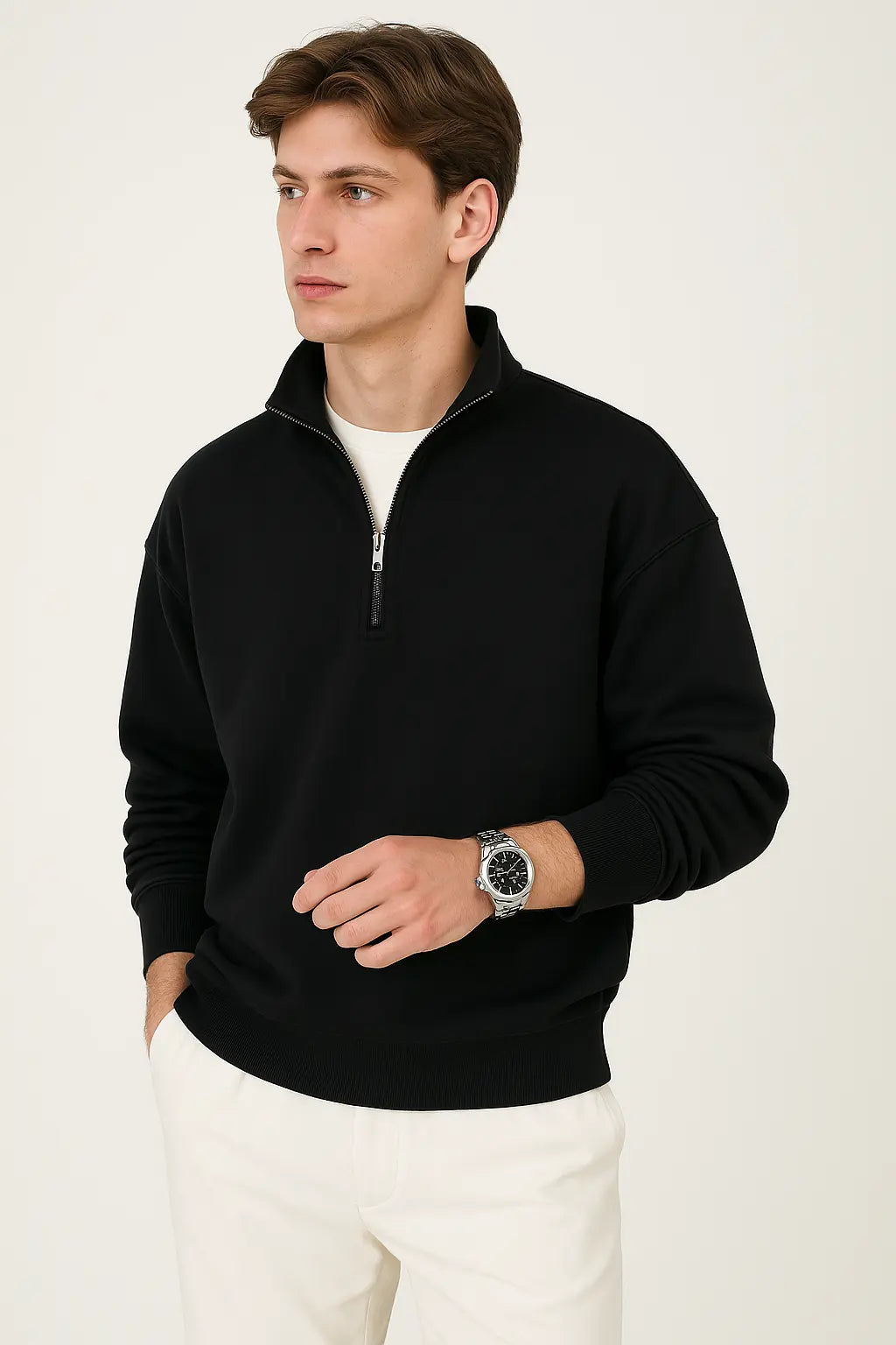 Vintage Half-Zip Collar FERNACHE