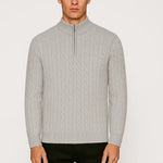 Cashmere Zip Pullover FERNACHE