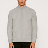Cashmere Zip Pullover FERNACHE