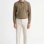 Cashmere Knit Polo for Men