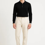Cashmere Knit Polo for Men