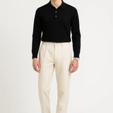 Cashmere Knit Polo for Men