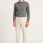 Cashmere Knit Polo for Men