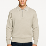 Knitted Zip Sweater