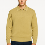 Knitted Zip Sweater