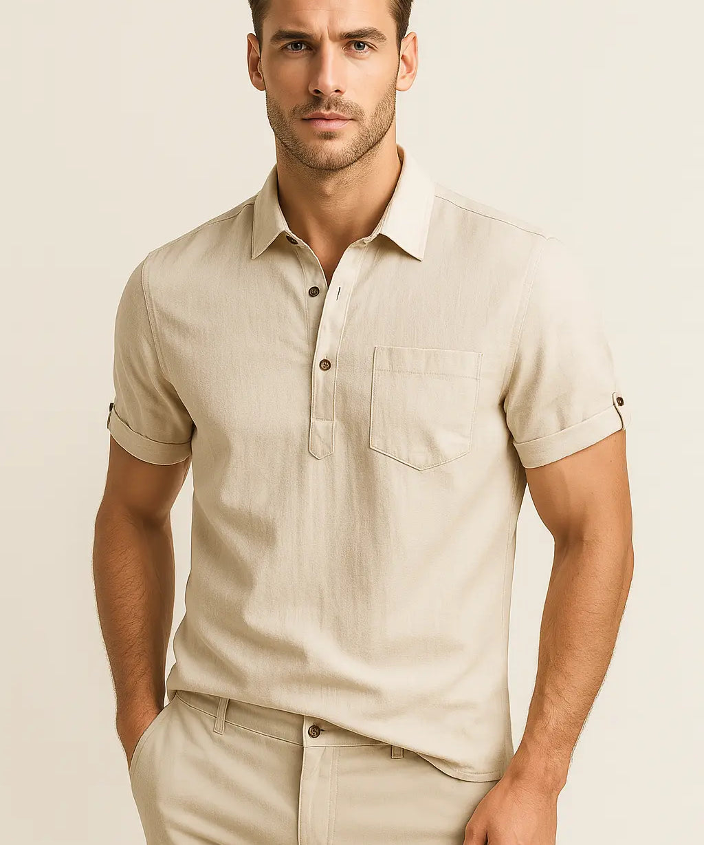 Linen Polo Fernache