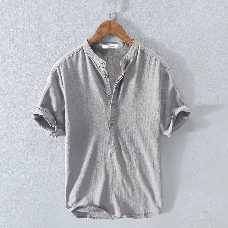 Cannes Linen Shirt Fernache