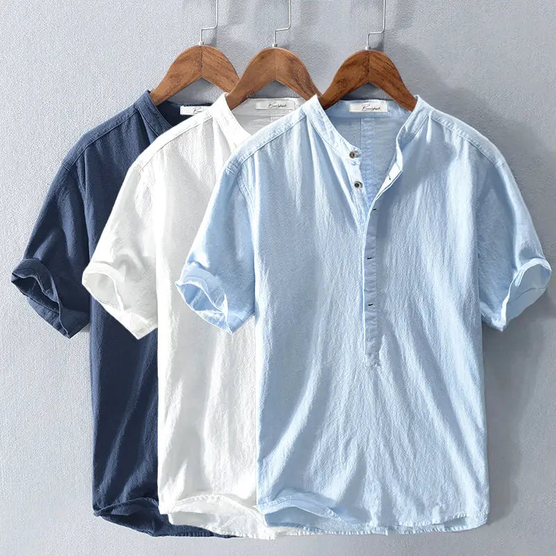 Cannes Linen Shirt Fernache
