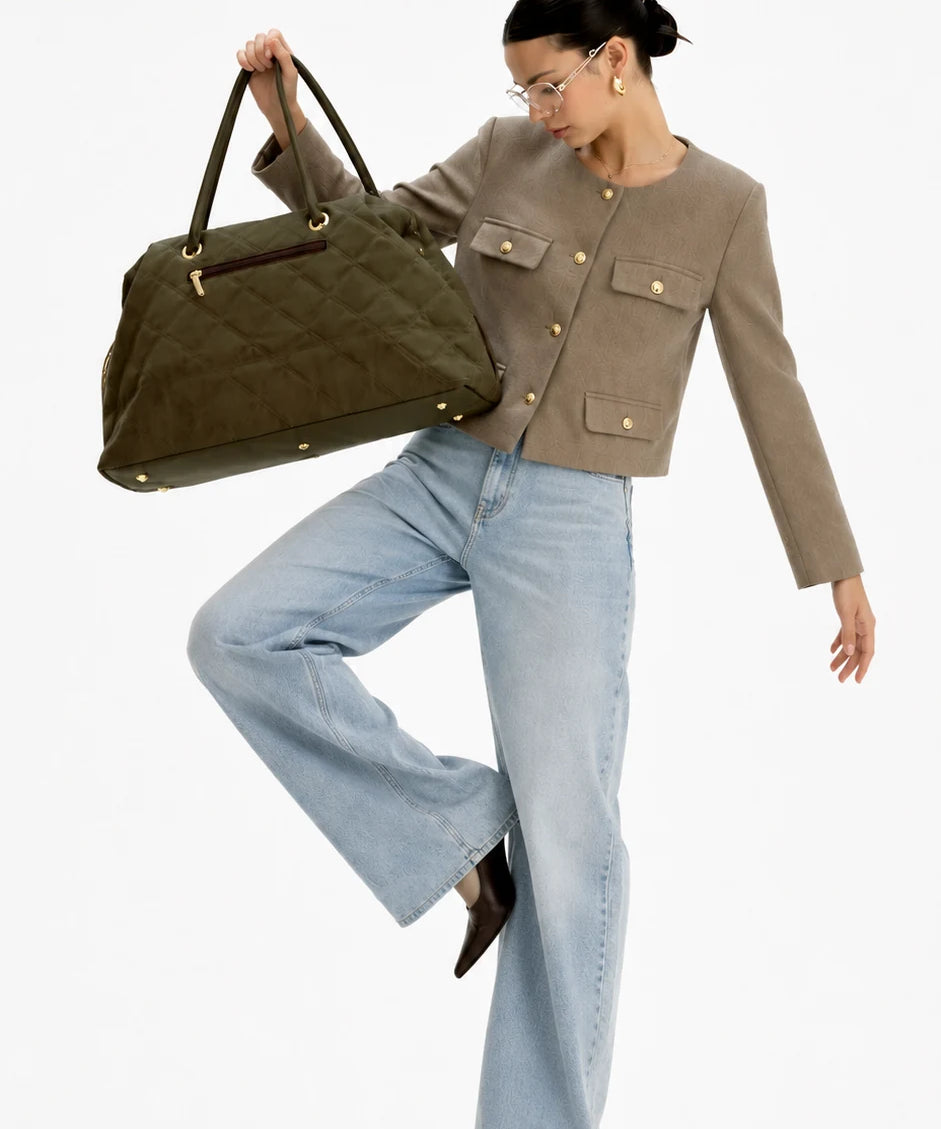 Golden Button Jacket Coat