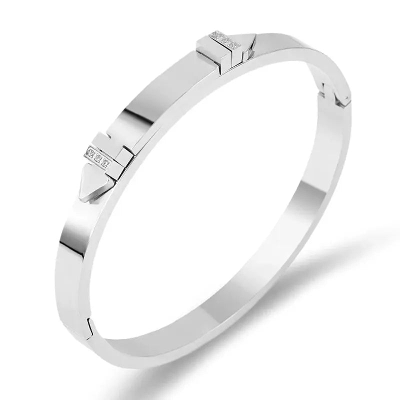 Crystal Rivet Bangle FERNACHE