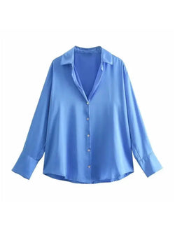 Elegant Satin Blouse