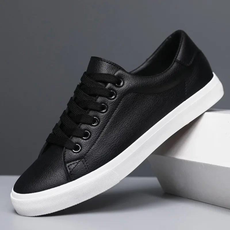 Läder Sneakers