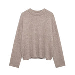 Cozy Fuzzy Knit Sweater FERNACHE