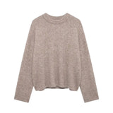 Cozy Fuzzy Knit Sweater FERNACHE