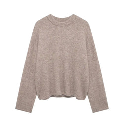 Cozy Fuzzy Knit Sweater FERNACHE