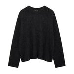 Cozy Fuzzy Knit Sweater FERNACHE