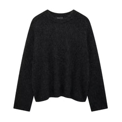 Cozy Fuzzy Knit Sweater FERNACHE