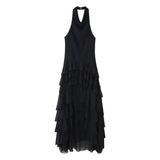 Midnight Ruffle Dress FERNACHE