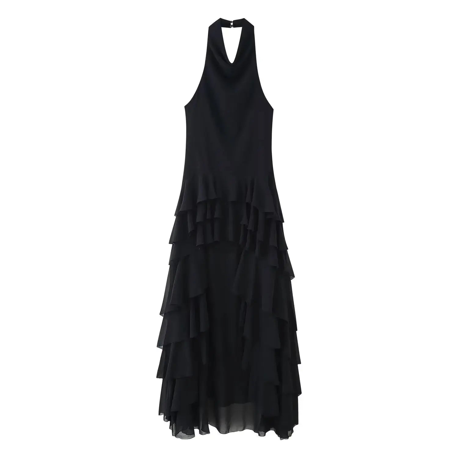 Midnight Ruffle Dress FERNACHE