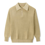 Knitted Zip Sweater