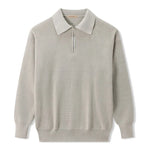 Knitted Zip Sweater