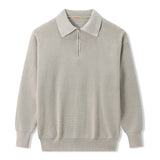 Knitted Zip Sweater