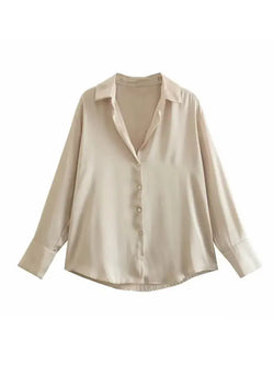 Elegant Satin Blouse