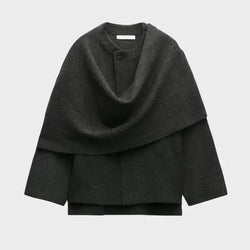 Chic Scarf-style Coat FERNACHE