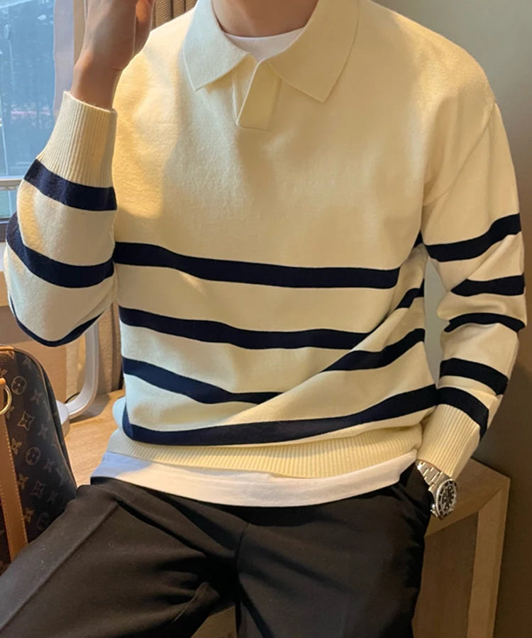 Striped Pullover Sweater