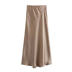 Ella Silk Skirt FERNACHE