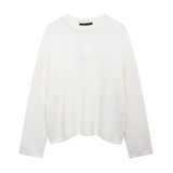 Cozy Fuzzy Knit Sweater FERNACHE