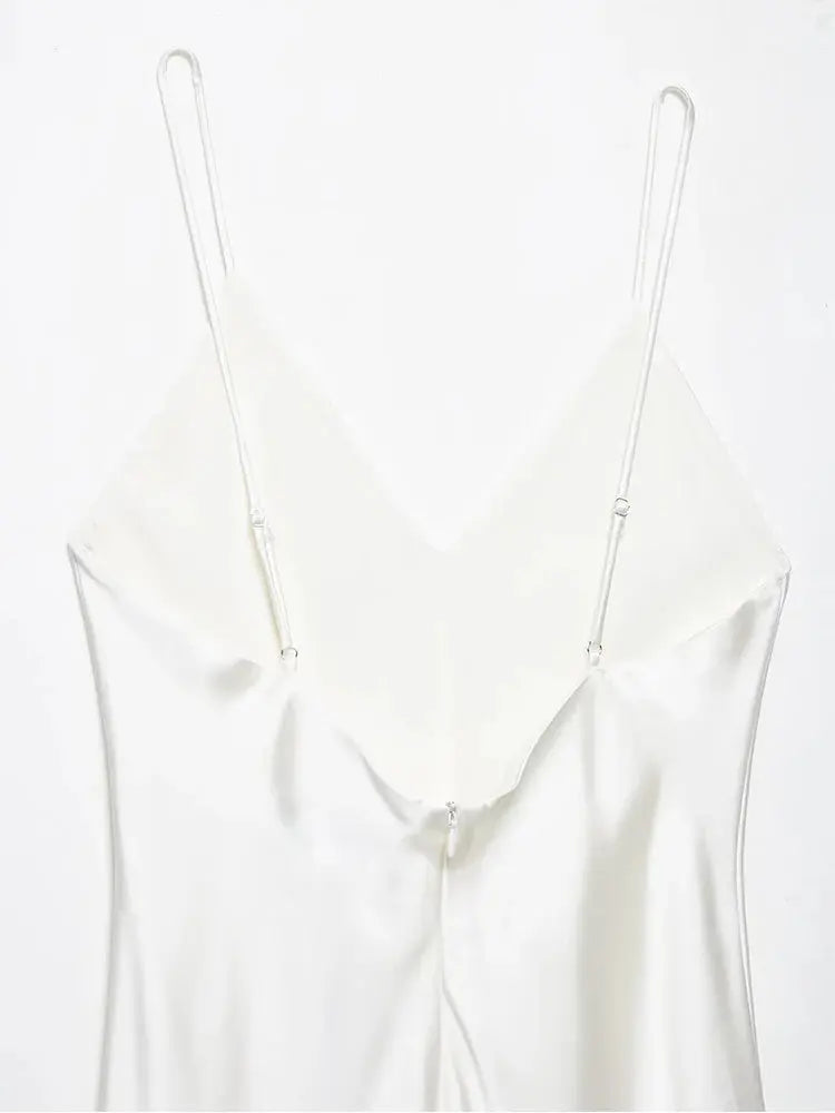 Alba Silk Dress FERNACHE