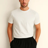 Airy Linen Pants shown in a lifestyle setting, full length view